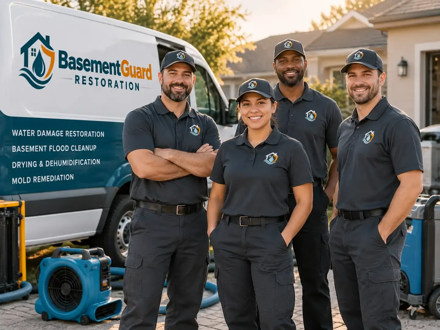 Basement Water Damage Restoration company in Start, LA
